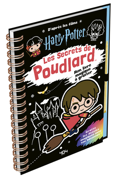 HARRY POTTER - MON LIVRE A GRATTER # LES SECRETS DE POUDLARD (NOUVELLE EDITION)