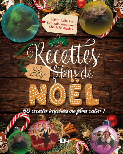 LIVRE DE RECETTES DES FILMS DE NOEL