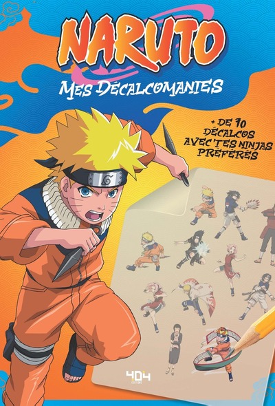 NARUTO - MES DECALCOMANIES !