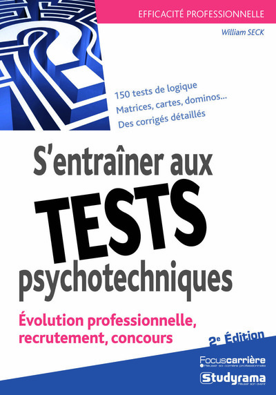 ENTRAINER AUX TESTS PSYCHOTECHNIQUES 2E EDITION (S´)