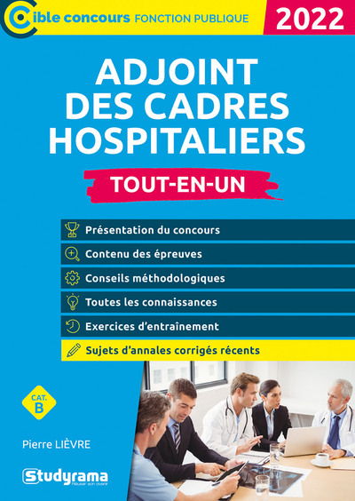 ADJOINT DES CADRES HOSPITALIERS - 2022