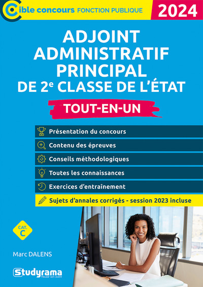 ADJOINT ADMINISTRATIF PRINCIPAL DE 2E CLASSE DE L´ETAT 2020