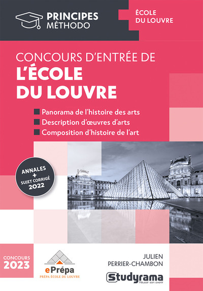 CONCOURS D´ENTREE DE L´ECOLE DU LOUVRE - CONCOURS D´ENTREE EN PREMIER CYCLE