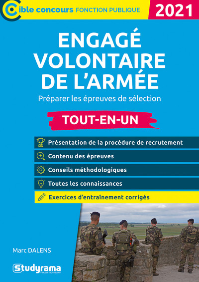 ENGAGE VOLONTAIRE DE L´ARMEE - PREPARER LES EPREUVES DE SELECTION