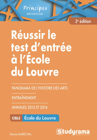 REUSSIR LE TEST D´ENTREE A L´ECOLE DU LOUVRE