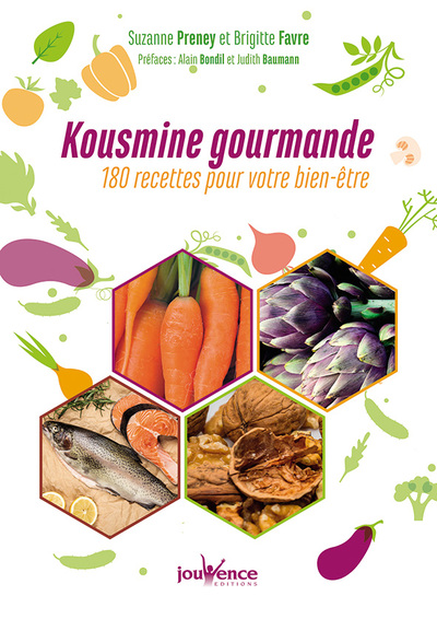 KOUSMINE GOURMANDE ,180 RECETTES POUR VOTRE BIEN - ETRE