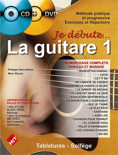 JE DEBUTE LA GUITARE (DVD)