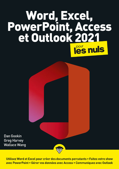 WORD, EXCEL, POWERPOINT, OUTLOOK 2021 MEGAPOCHE POUR LES NULS