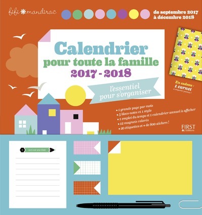 CALENDRIER POUR TOUTE LA FAMILLE 2017/2018
