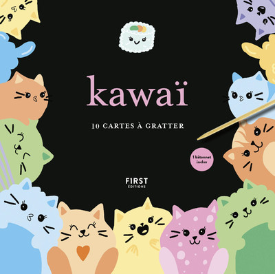 CARTES A GRATTER - KAWAI