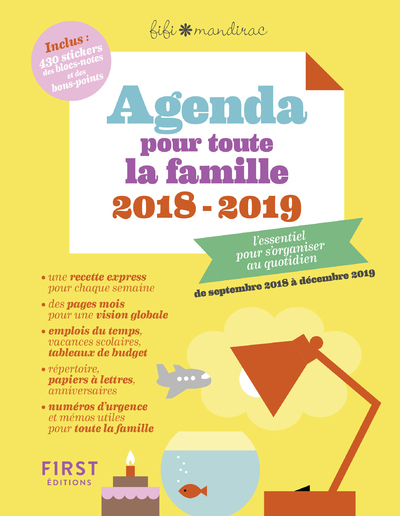 AGENDA POUR TOUTE LA FAMILLE 2018/2019