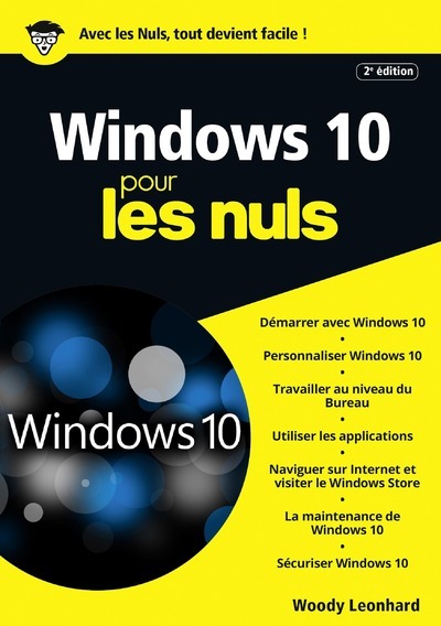 WINDOWS 10 MEGAPOCHE POUR LES NULS 2ED