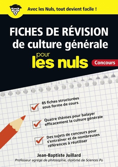 FICHES DE REVISION DE CULTURE GENERALE POUR LES NULS - CONCOURS