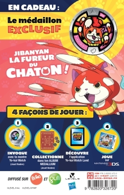 YO-KAI WATCH T01 COLLECTOR AVEC MEDAILLON