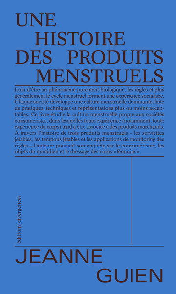 HISTOIRE DES PRODUITS MENSTRUELS