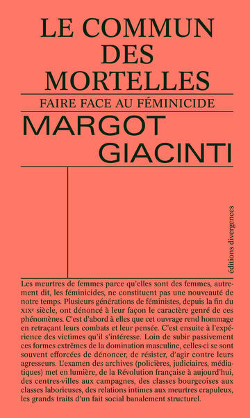 COMMUN DES MORTELLES - FAIRE FACE AU FEMINICIDE