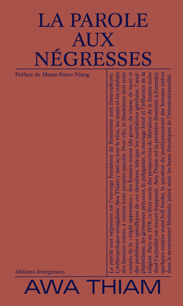 LA PAROLE AUX NEGRESSES