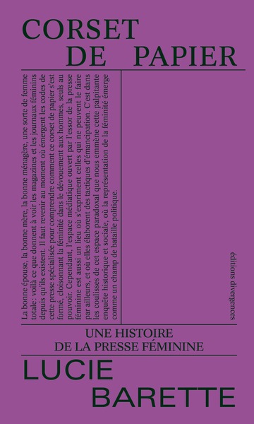 CORSET DE PAPIER - UNE HISTOIRE DE LA PRESSE FEMININE