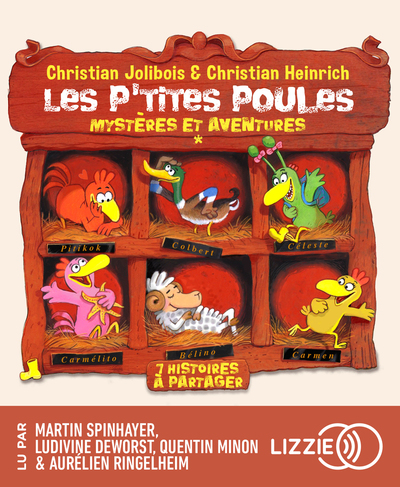LES P´TITES POULES : MYSTERES ET AVENTURES - AUDIO