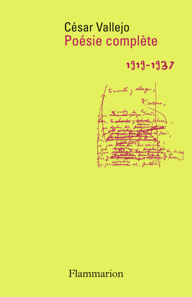 POESIE COMPLETE 1919-1937 VALLEJO