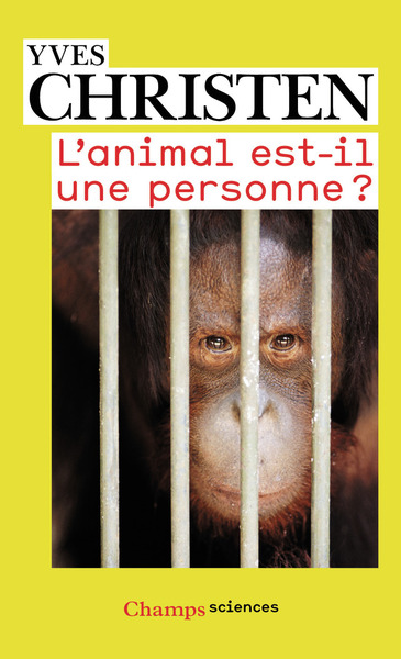 L´ANIMAL EST-IL UNE PERSONNE ?