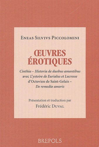 AENEAS SILVIO PICCOLOMINI, OEUVRES EROTIQUES