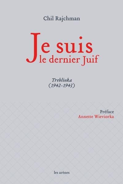 JE SUIS LE DERNIER JUIF