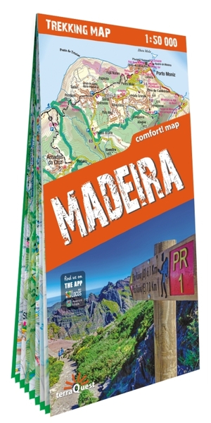 MADERE 1/50 000 (CARTE GRAND FORMAT LAMINEE TREKKING TQ) MADEIRA