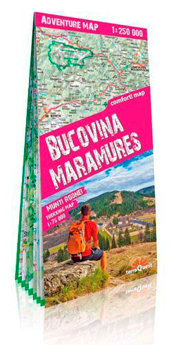 BUCOVINA, MARAMURES 1/250.000 (GB) (ADVENTURE MAP)