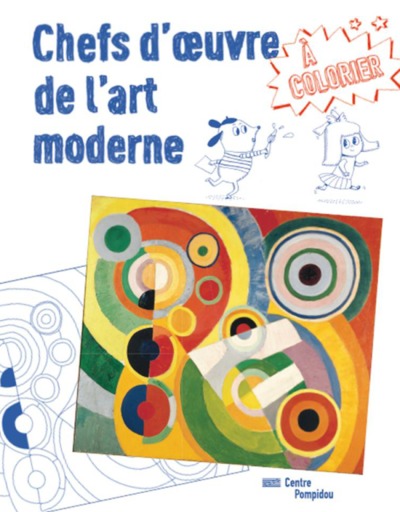 CHEFS D´OEUVRE DE L´ART MODERNE A COLORIER