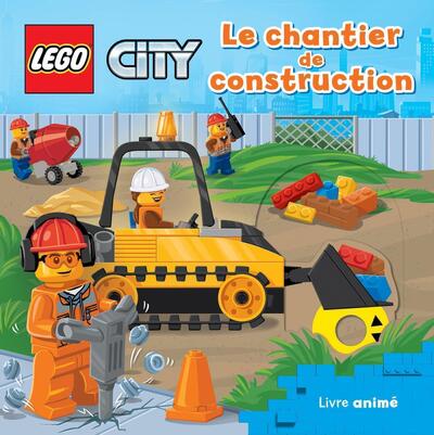 LEGO  CITY LE CHANTIER DE CONSTRUCTION - LIVRE ANIME