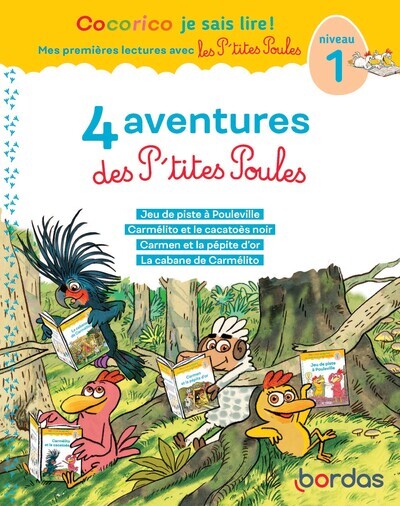 COCORICO JE SAIS LIRE ! PREMIERES LECTURES AVEC LES P´TITES POULES - COMPIL 2024