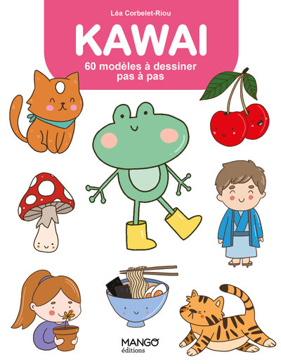 KAWAI - 60 MODELES A DESSINER PAS A PAS