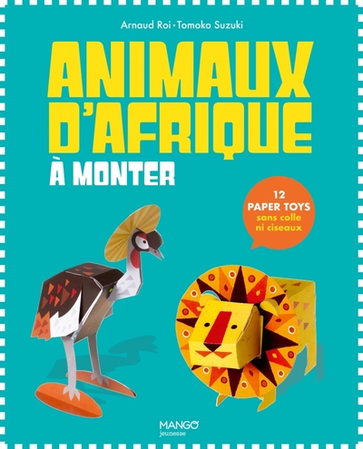 PAPER TOYS ANIMAUX D´AFRIQUE A MONTER