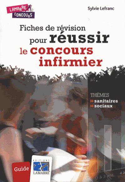 FICHES DE REVISION POUR REUSSIR LE CONCOURS INFIRMIER