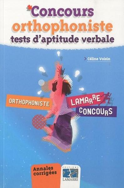 CONCOURS ORTHOPHONISTE TESTS D´APTITUDE VERBALE