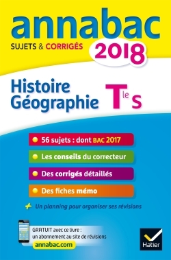 ANNALES ANNABAC 2018 HISTOIRE-GEOGRAPHIE TLE S
