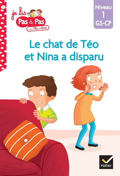 JE LIS PAS A PAS - T01 - TEO ET NINA GS CP NIVEAU 1 - LE CHAT DE TEO ET NIN