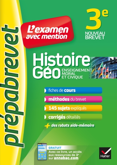 HISTOIRE-GEOGRAPHIE EMC 3E - PREPABREVET L´EXAMEN AVEC MENTION