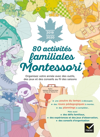 80 ACTIVITES FAMILIALES MONTESSORI - SEPTEMBRE 2019 - DECEMBRE 2020