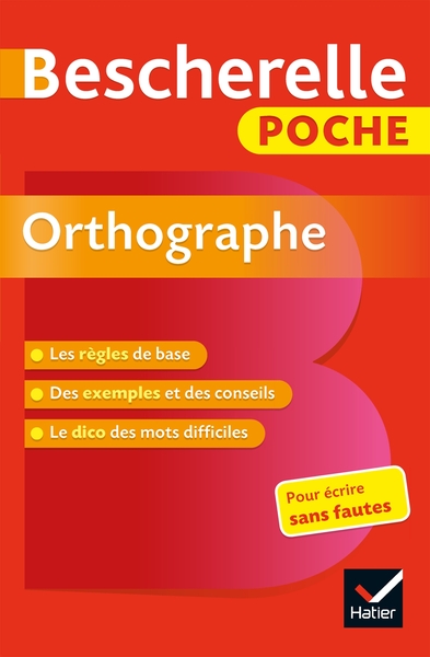 BESCHERELLE POCHE ORTHOGRAPHE