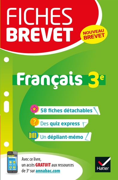 FICHES BREVET FRANCAIS 3E