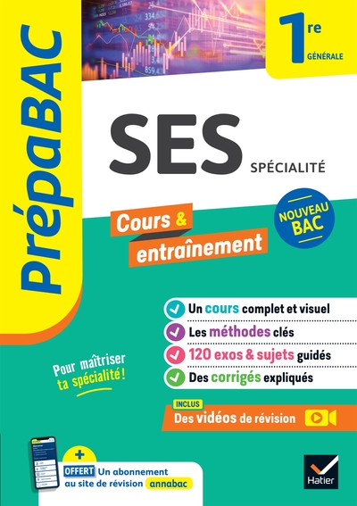 PREPABAC SES 1RE GENERALE (SPECIALITE) - NOUVEAU PROGRAMME DE PREMIERE