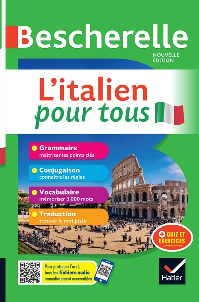 BESCHERELLE L´ITALIEN POUR TOUS - NOUVELLE EDITION - GRAMMAIRE, CONJUGAISON, VOCABULAIRE