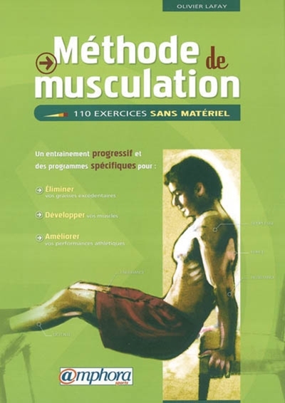 METHODE DE MUSCULATION, 110 EXERCICES SANS MATERIEL