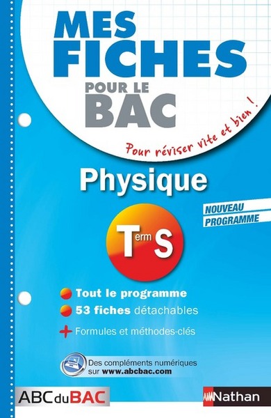 MES FICHES ABC BAC PHYSIQUE TERM S