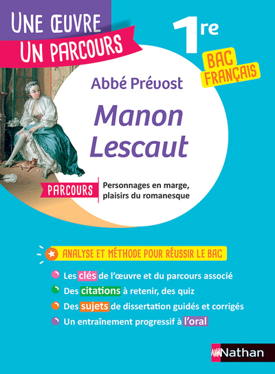 MANON LESCAUT - BAC FRANCAIS 1ERE