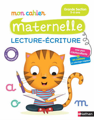 MON CAHIER MATERNELLE LECTURE-ECRITURE GS