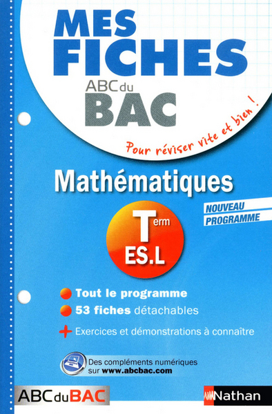 MES FICHES ABC BAC MATHS TERM