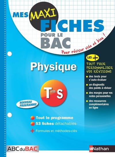 MAXI FICHES ABC PHYSIQUE TERM S